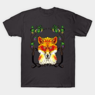 Dignified Fox and Grapes T-Shirt